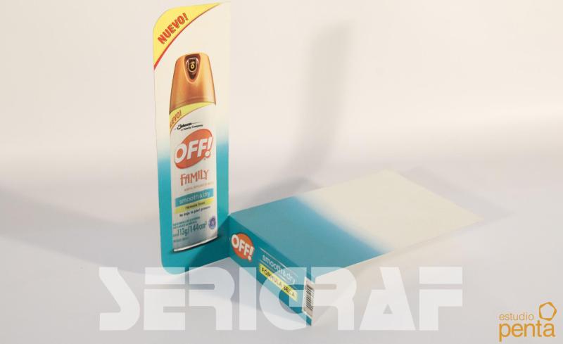 Cenefas Publicitarias, Decoración de Estantes de Góndola o Exibición Impresas en Serigrafía sobre Plástico