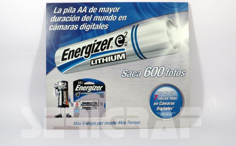 Impresiónes de Cartelería Promocionál, Comerciál y Publicitaria para supermercados, negocios y comercios en Serigrafía sobre Plastico