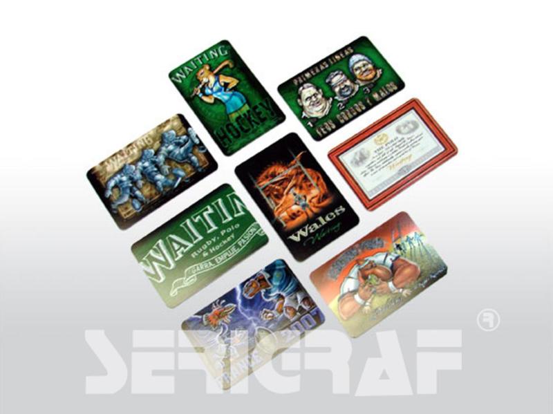 Credenciales Plásticas de PVC Personalizadas, Tipo Tarjetas Crédito impresas en Serigrafía en Argentina